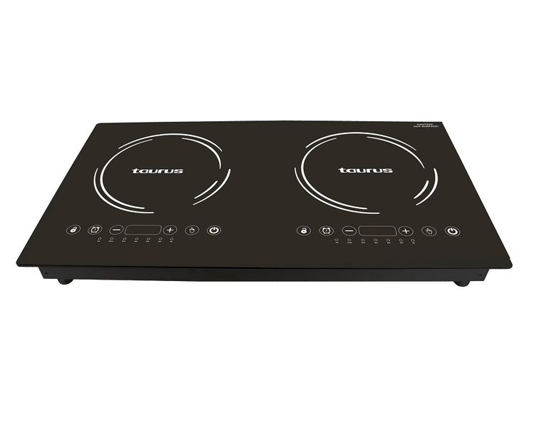 Taurus - 3000W LED Induction Cooker - Black