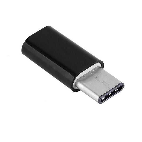 USB Female to Type-C Male OTG Adapter - White