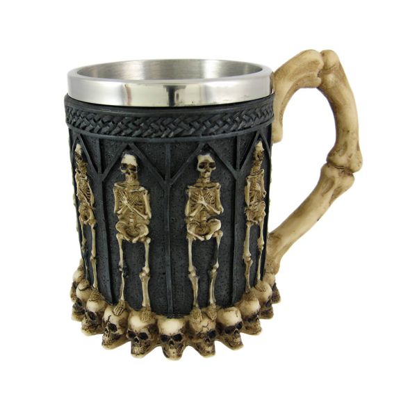 Stainless Steel Skeleton Coffee Mug