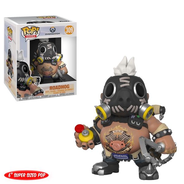 Funko Pop! Games: Overwatch Season 3 - 6 Inch Roadhog