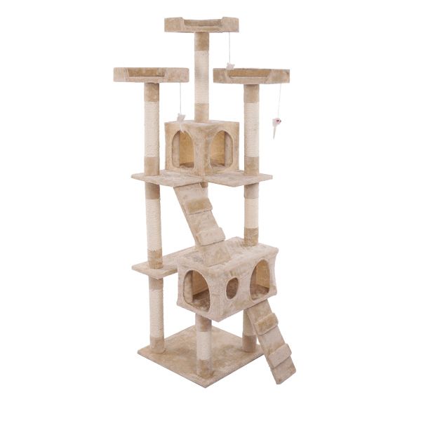 Cat Tree Tower Play House for Kitty Scratchers