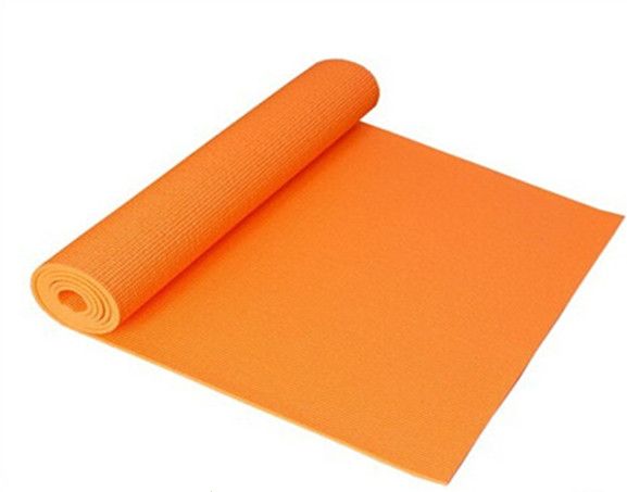 Fitness PVC Non-slip Yoga Mat Pad - Orange