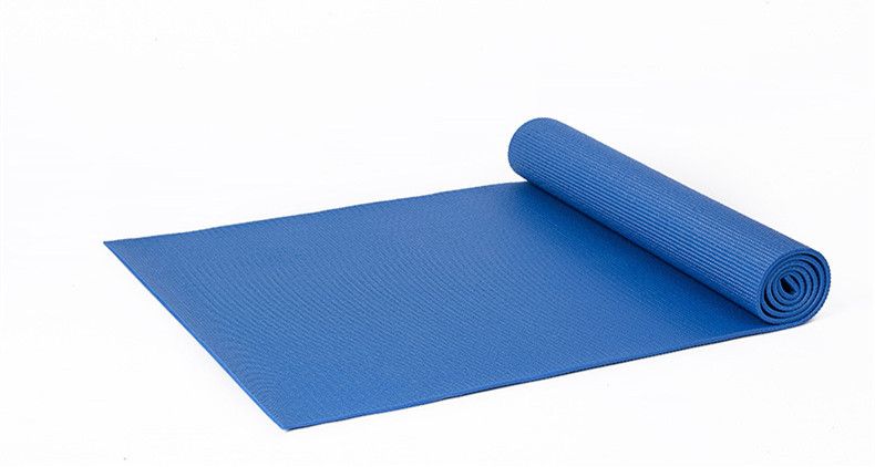 Fitness PVC Non-slip Yoga Mat Pad - Blue