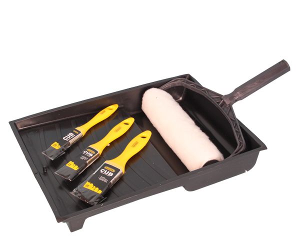 Harris Paint Roller Set with 3 Brushes