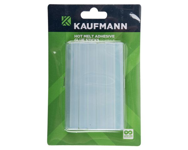 Kaufmann Adhesive Hotmelt Sticks - 12 Piece