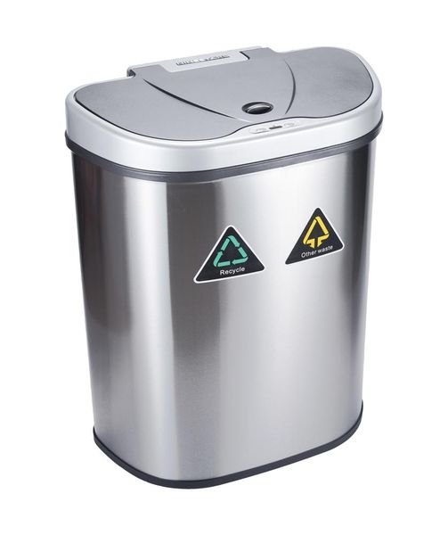 NineStars - 70 Litre Sensor Recycling Bin