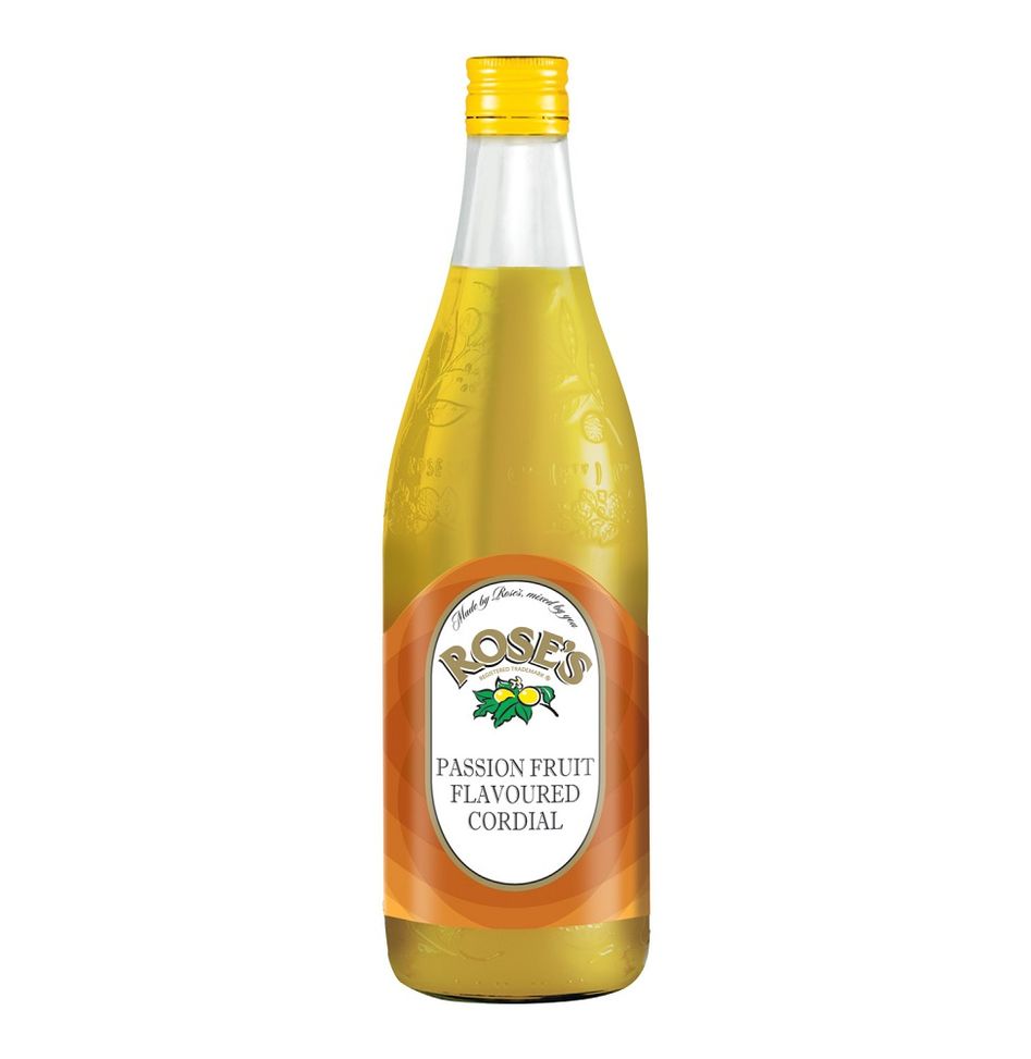 Roses Passion Fruit Flavoured Cordial 750ml Shop Today Get It