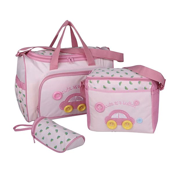 Baby Diaper Multifunctional Changing Bag - 4 Piece