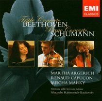 Argerich, Martha - Beethoven Triple Concerto/Algerich Capucon&amp;Maisky - (EMI Import CD)