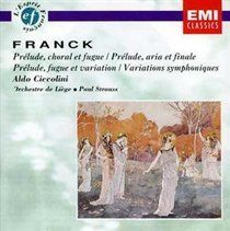 Ciccolini, Aldo - Franck, Cesar : Prelude, Choral Et Fugue - (EMI Import CD)