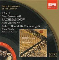 Michelangeli, Arturo Beneditti - Ravel &amp; Rachmaninov: Piano Concertos - (EMI Import CD)