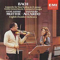 Anne Mutter-Sophie / Accardo / English Chamber Orchestra - Concerto For 2 Violins Bwv1043 / Violin Ctos Bwv1041 &amp; 1042 (CD)
