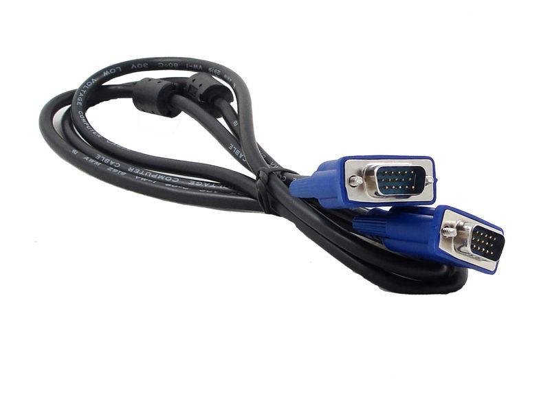 VGA Cable Male to Male SVGA - 1.5m
