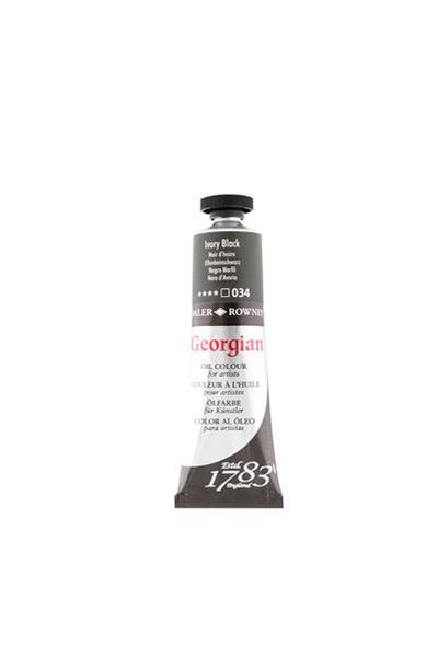 Daler Rowney: Georgian Oil Colour 38ml - Ivory Black