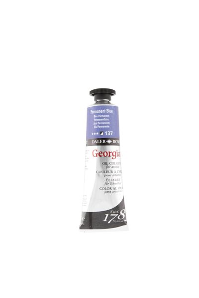 Daler Rowney: Georgian Oil Colour 38ml - Perm Blue