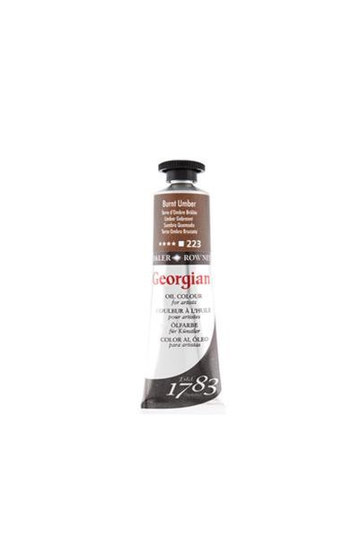 Daler Rowney: Georgian Oil Colour 38ml - Burnt Umber