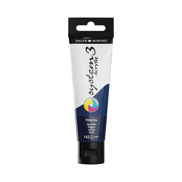 Daler Rowney: System3 Acrylic Colours 59ml - Phthalo Blue