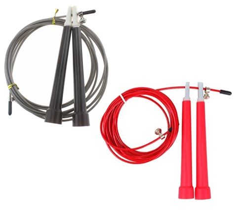 2 Set Skipping Rope - Red &amp; Grey