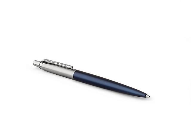 Parker Jotter Ballpoint Pen Royal Blue Chrome Trim