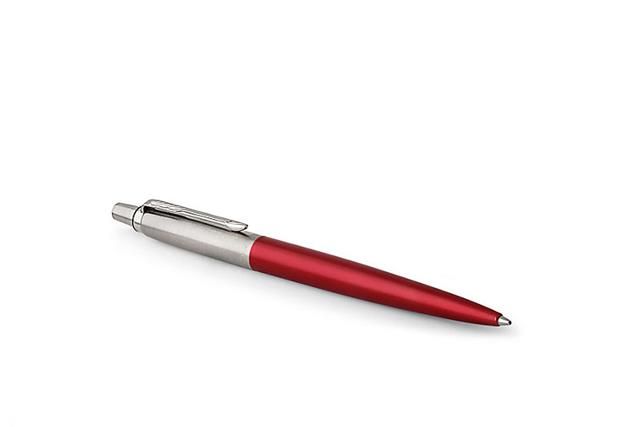 Parker Jotter Ballpoint Pen - Kensington Red Chrome Trim