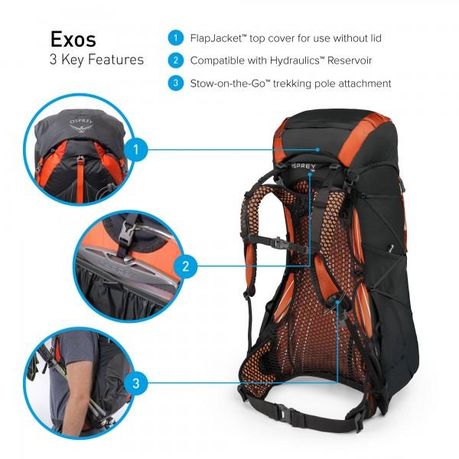 osprey exos 48 large