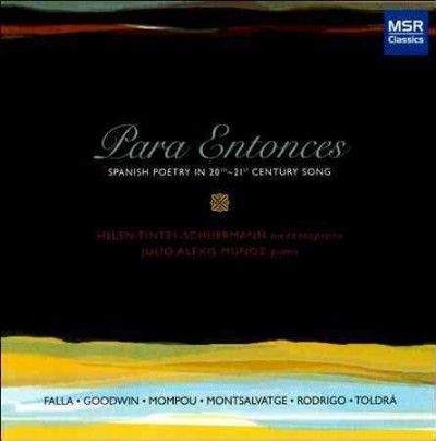 Julio Alexis Munoz - De Falla/goodwin: Para Entonces (CD)