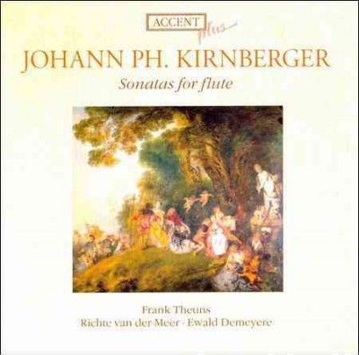 Johann Ph. Kirnberger: Sonatas for Flute (CD / Album)