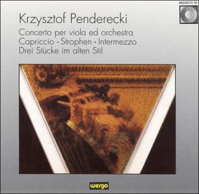 Viola Concerto, Capriccio... - ...strophen (CD / Album)