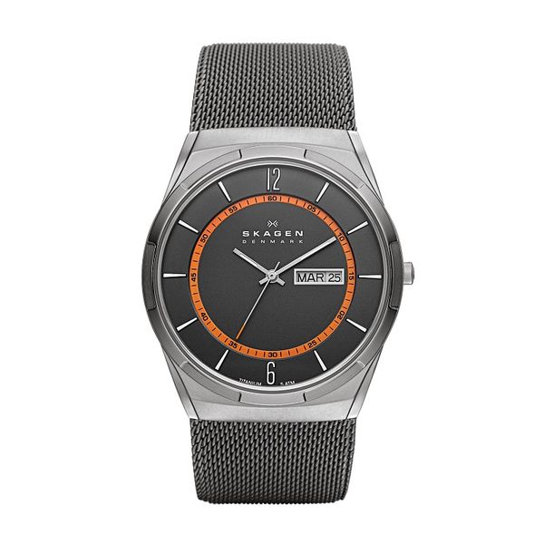 Skagen Men's Melbye Mesh Bracelet Watch - Silver