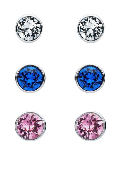 Civetta Spark Swarovski Surgical Steel Earrings - Sapphire