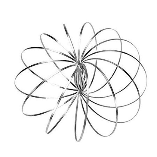 Magic Flow Rings Kinetic Educational Spring Toy