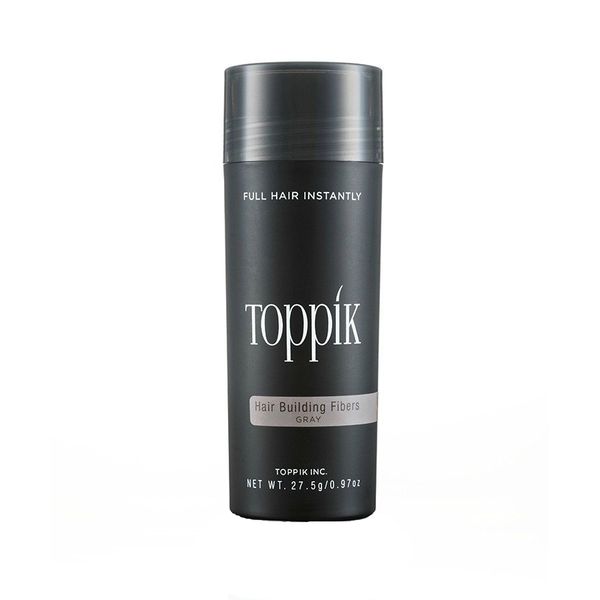 Toppik Hair Building Fibers - Grey 27G (75 day) (Parallel Import)