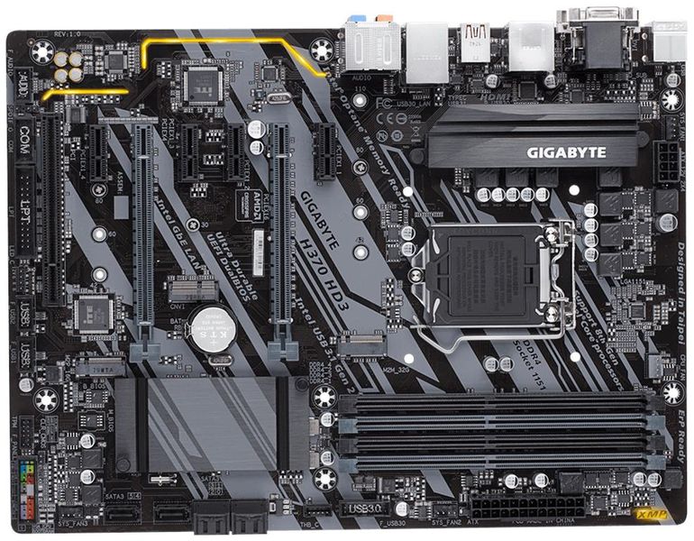 GIGABYTE H370-HD3 8th Gen Socket 1151 DDR4 M-ATX Motherboard