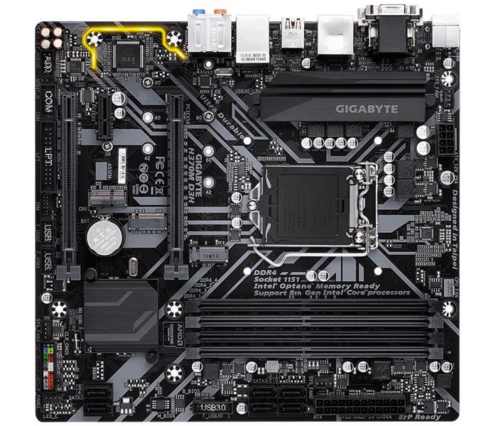 GIGABYTE H370M-D3H 8th Gen Socket 1151 DDR4 M-ATX Motherboard