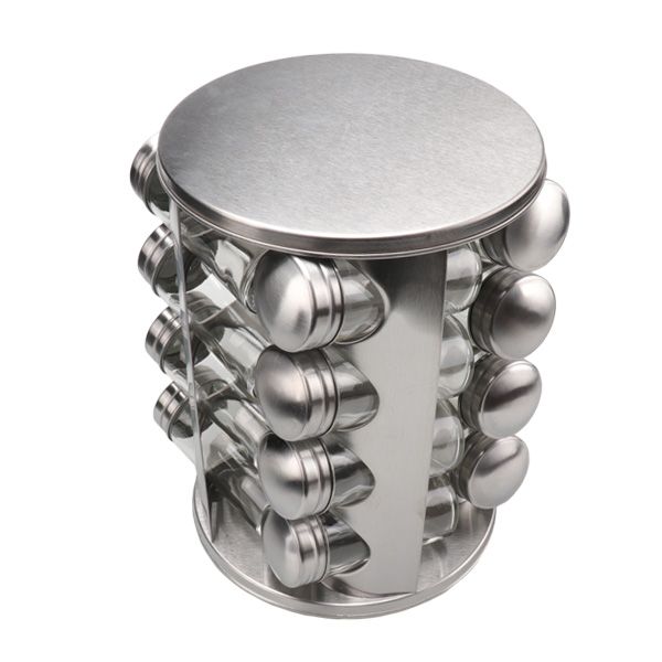 16 in 1 Spice Rack with Cutlery Holder