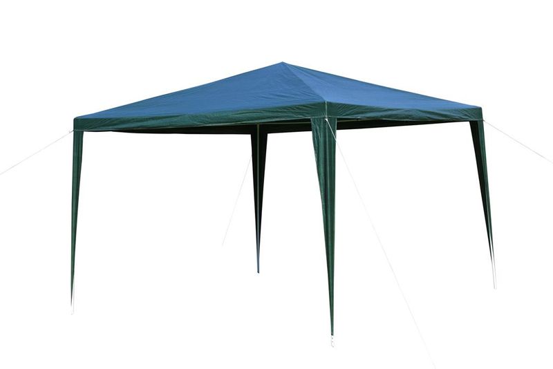 Hazlo Gazebo Folding Tent Marquee 3 x 3m - Green