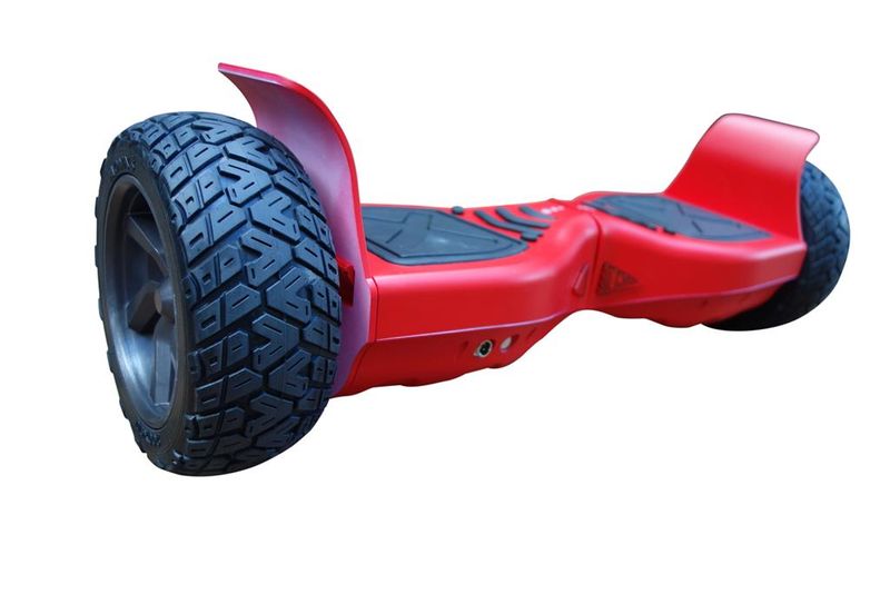 Nevenoe 8.5 Inch Hoverboard Smart Self Balance Scooter &amp; Carry Bag - Red
