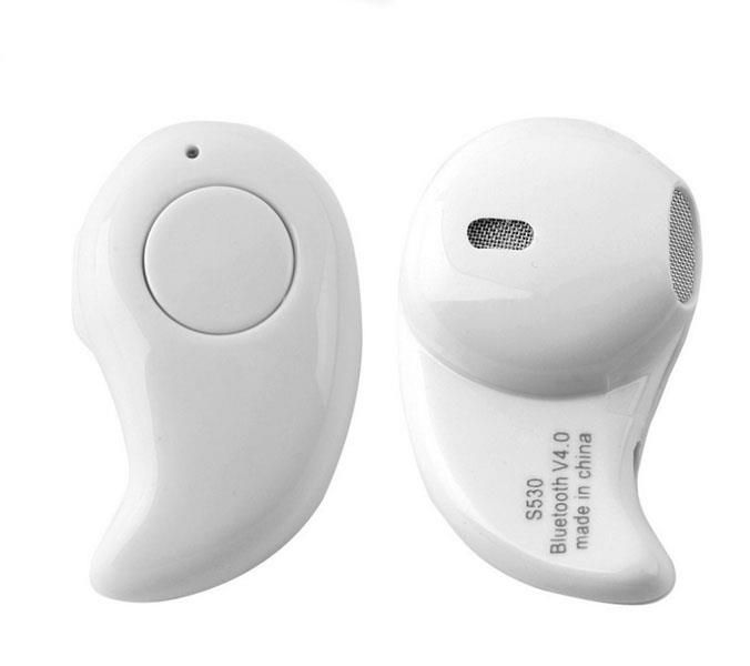 Nevenoe Mini Wireless Bluetooth Earpiece - White