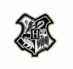 Harry Potter: Hogwarts Varsity Crest - Metal Badge (Parallel Import)