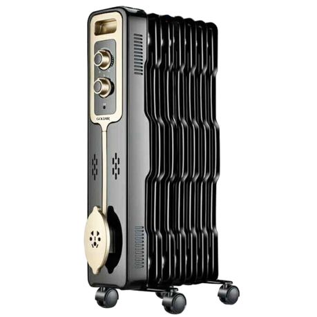 Goldair - 7 Fin Oil Radiator Heater - Black | Buy Online in South Africa |  takealot.com