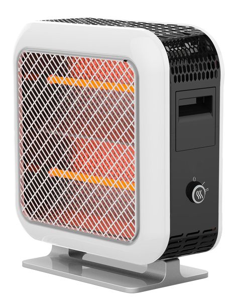 Goldair - 2 Sided Quartz Heater - Black