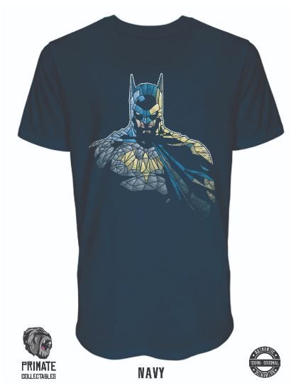 DC Batman Stain T-Shirt - Navy