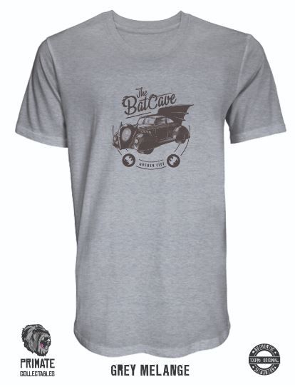 DC Bat Cave T-Shirt - Navy
