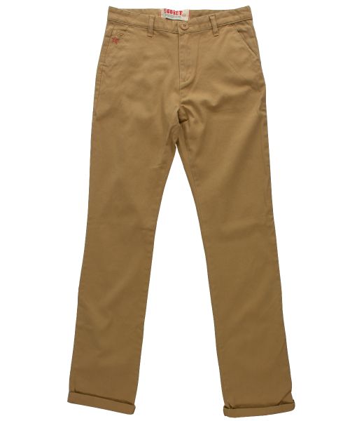 Soviet Boys Stretch Chino - Khaki (Size: 13-14 Years)
