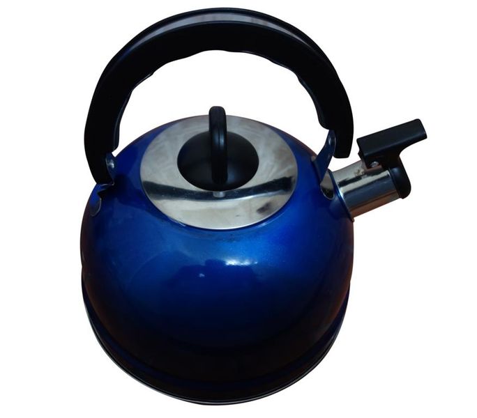 Whistling Tea Kettle Stainless Steel - Blue (2L)