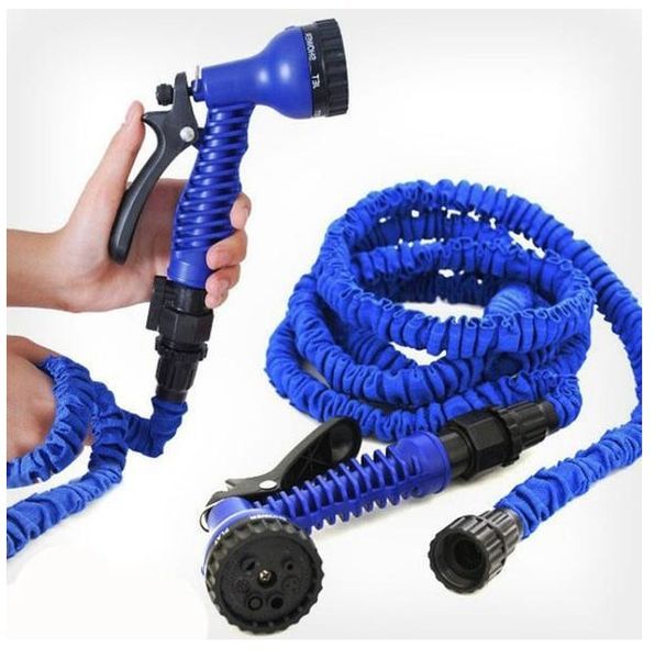 Garden Expandable Hose Pipe with Nozzle - 15m