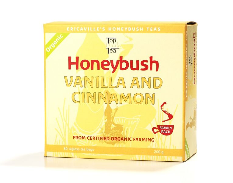 TopQualiTea Honeybush Vanilla &amp; Cinnamon Tea Bags