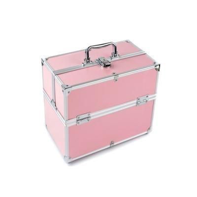 Iconix Train Case Makeup Brush Cosmetic Organizer - Black