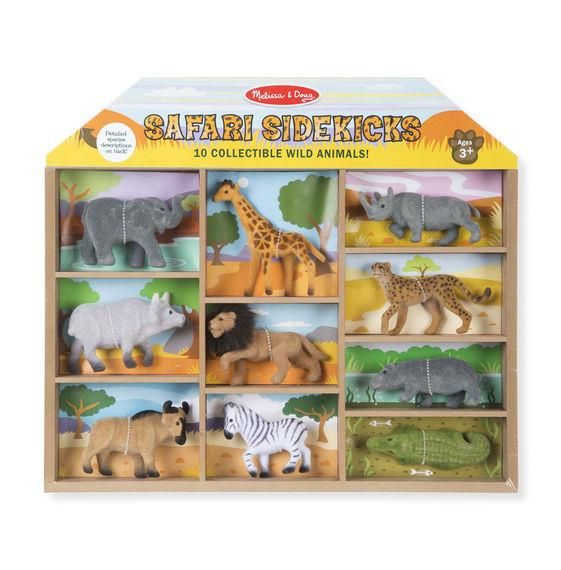 Melissa &amp; Doug Wild Animals - 10 Collectible Animals