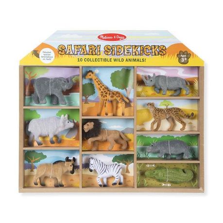 Melissa & Doug Wild Animals - 10 Collectible Animals | Buy Online in South  Africa 